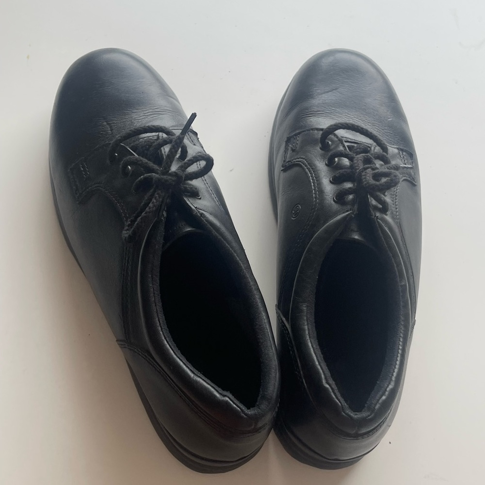 Red Wing Black Slip Resistant Shoes, 9D